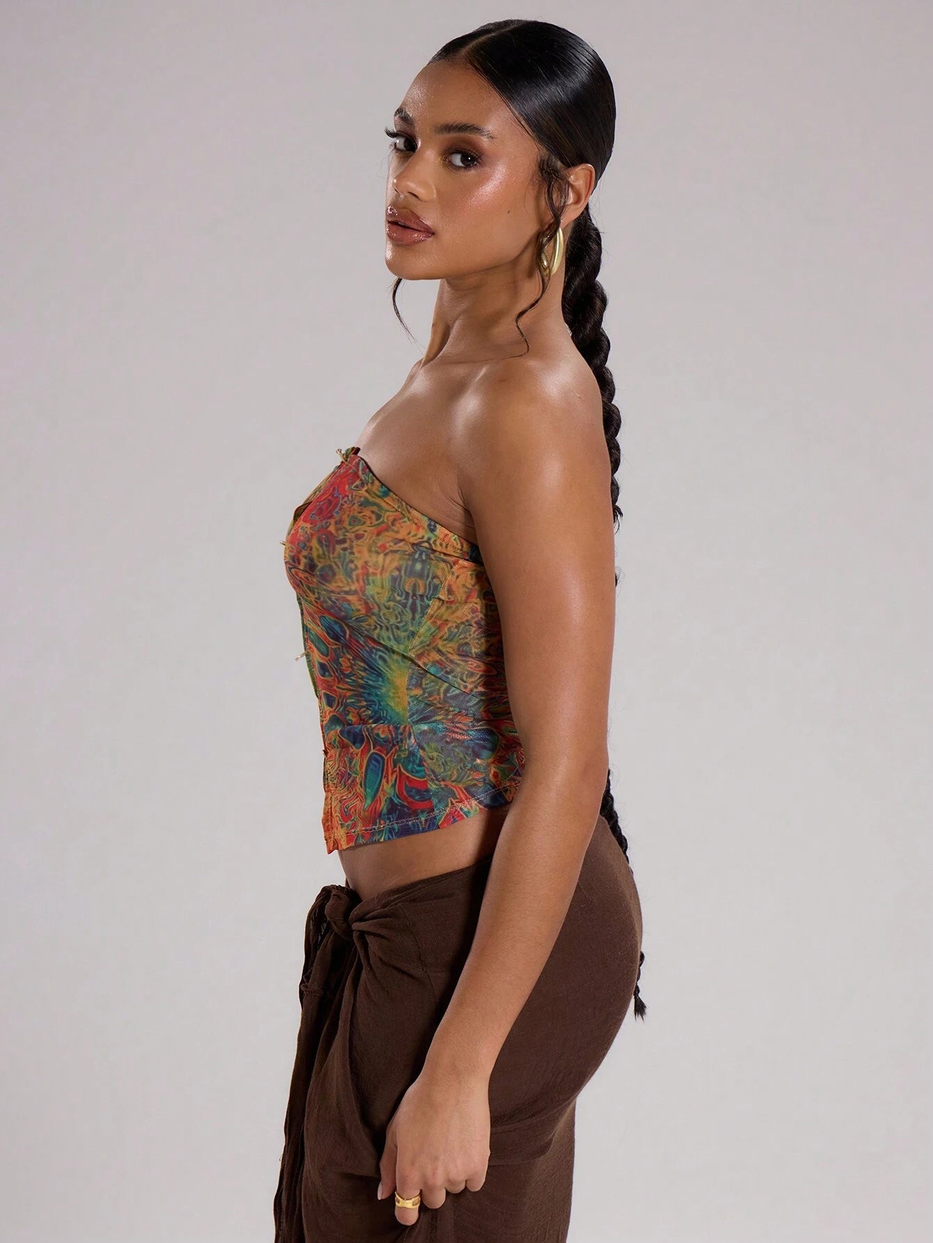 MUSERA Ring Bandeau Top Vacation Summer Summer Ibiza
