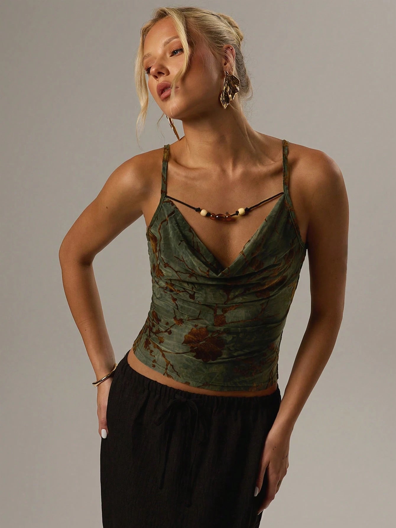 Forever 21 Women'S Minimalist Slim-Fit Camisole, Casual Daily Wear